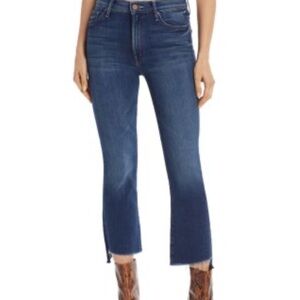 MOTHER Insider Crop Step Fray